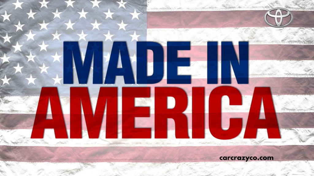 Are Toyota Parts Made In America